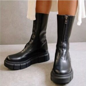 ALOHAS Peak Zipper Boots